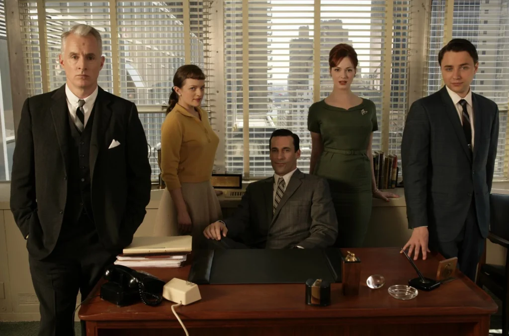 El elenco de Mad Men