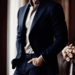 Blazer azul marino con jeans: cómo sustituirlo con elegancia real