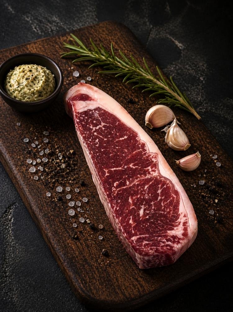 El ribeye destaca por su marmoleo, el New York ofrece una mordida más firme y el tomahawk convierte la carne en el centro de la mesa.