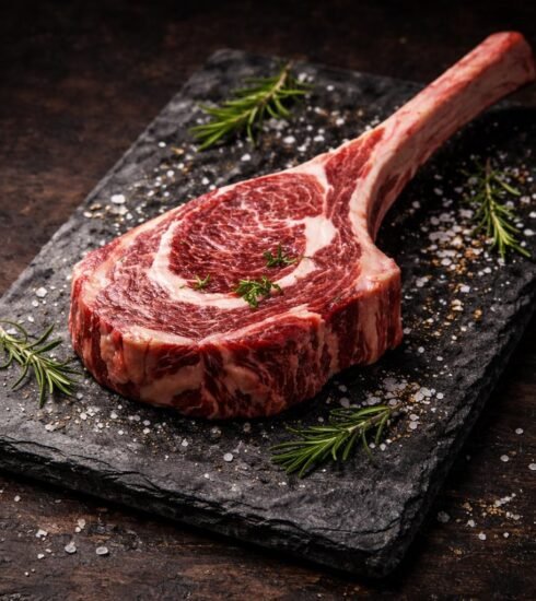 El ribeye destaca por su marmoleo, el New York ofrece una mordida más firme y el tomahawk convierte la carne en el centro de la mesa.